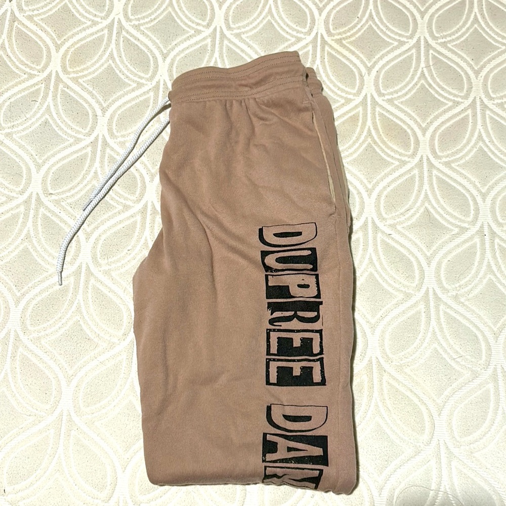 Fleece “Dupree Dance” joggers